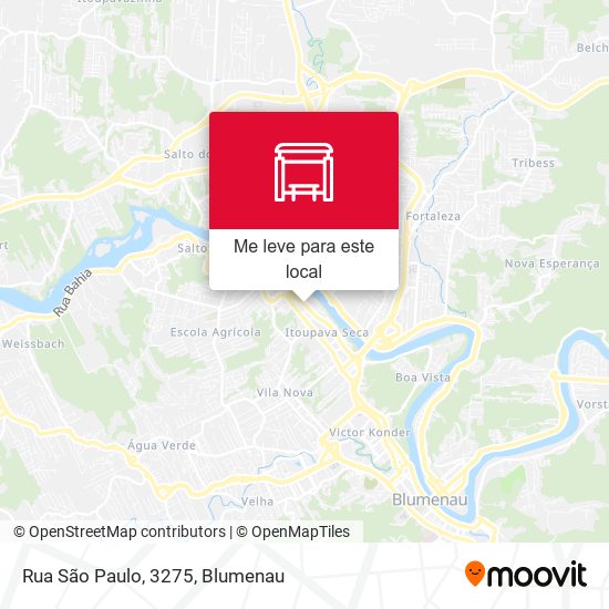 Rua São Paulo, 3275 mapa