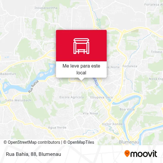Rua Bahia, 88 mapa