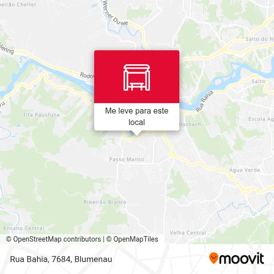 Rua Bahia, 7684 mapa