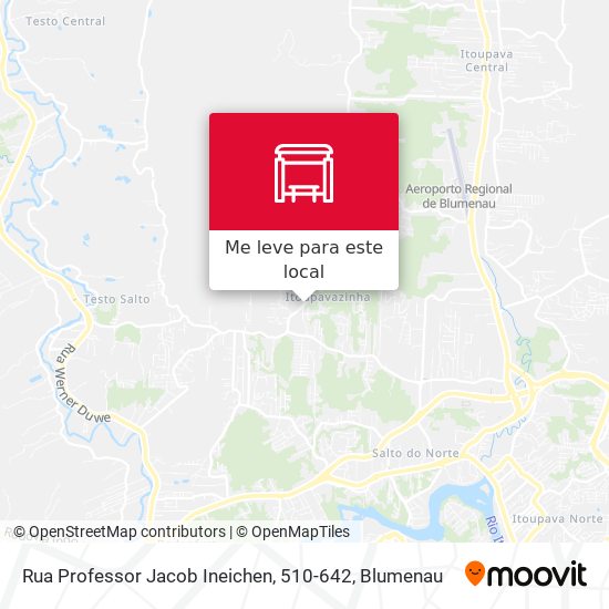 Rua Professor Jacob Ineichen, 510-642 mapa