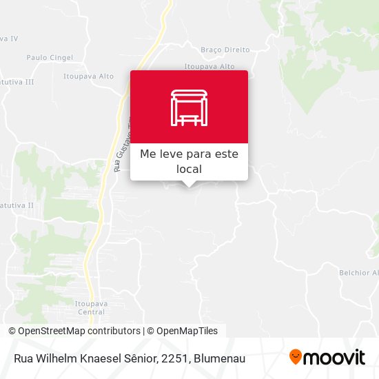 Rua Wilhelm Knaesel Sênior, 2251 mapa