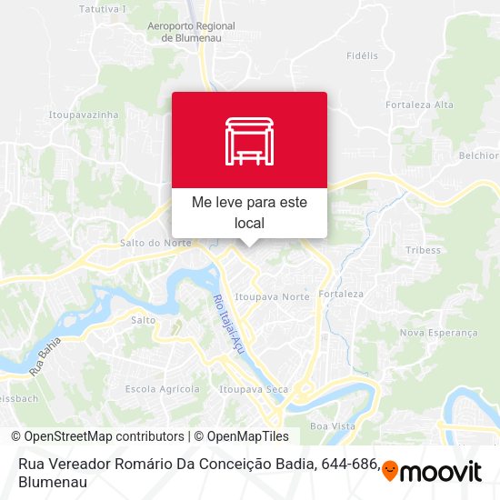 Rua Vereador Romário Da Conceição Badia, 644-686 mapa
