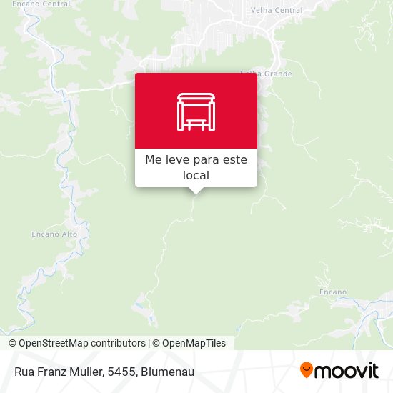 Rua Franz Muller, 5455 mapa