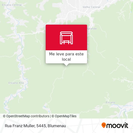 Rua Franz Muller, 5445 mapa