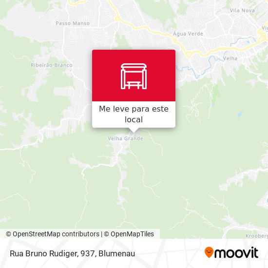Rua Bruno Rudiger, 937 mapa