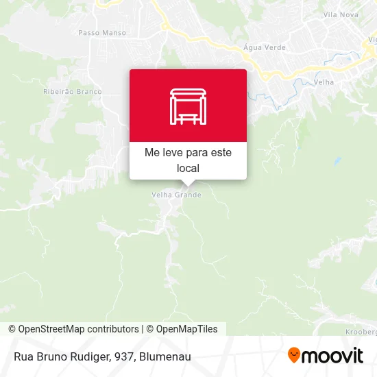Rua Bruno Rudiger, 937 mapa