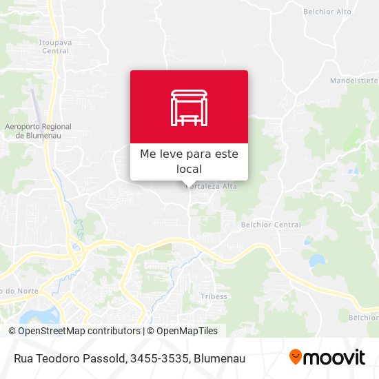 Rua Teodoro Passold, 3455-3535 mapa