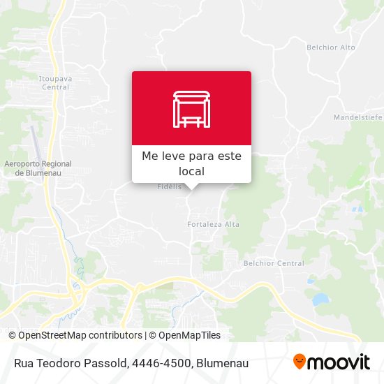 Rua Teodoro Passold, 4446-4500 mapa