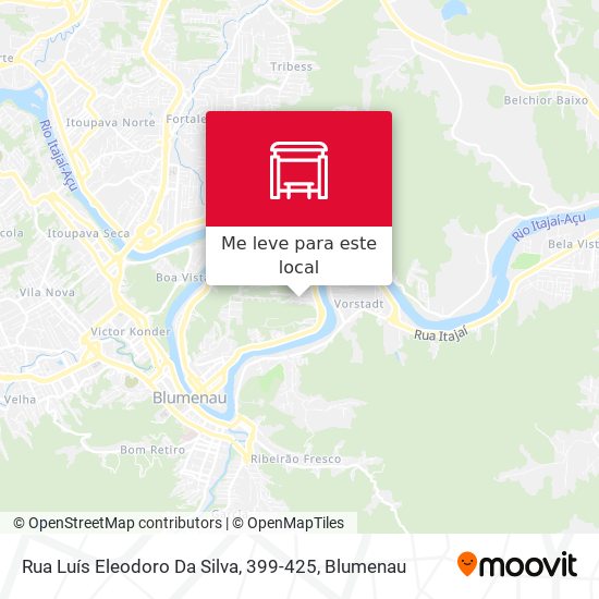 Rua Luís Eleodoro Da Silva, 399-425 mapa