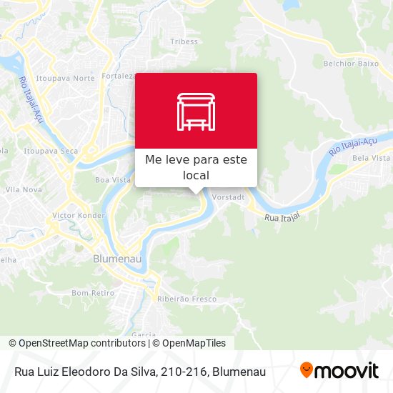 Rua Luiz Eleodoro Da Silva, 210-216 mapa