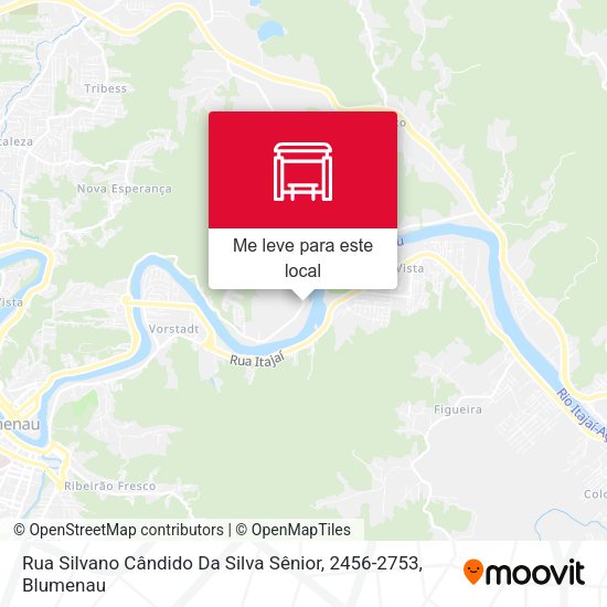 Rua Silvano Cândido Da Silva Sênior, 2456-2753 mapa