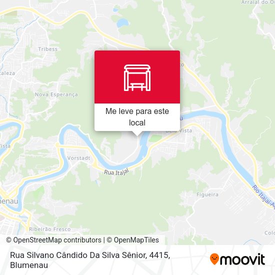 Rua Silvano Cândido Da Silva Sênior, 4415 mapa