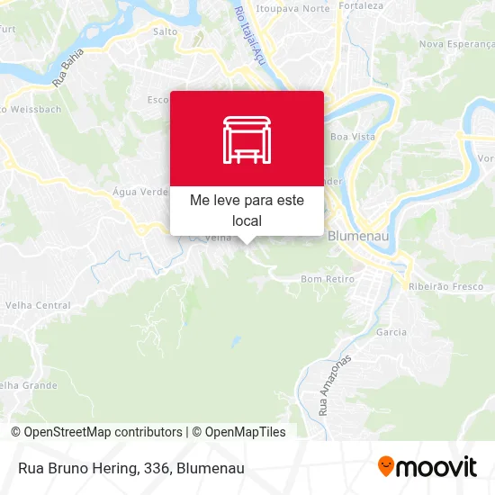 Rua Bruno Hering, 336 mapa