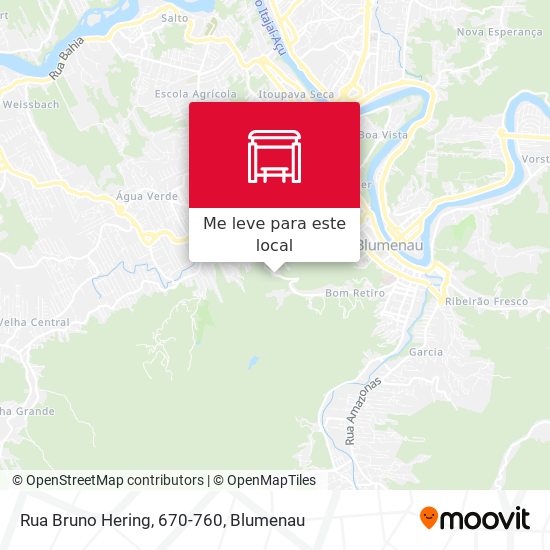 Rua Bruno Hering, 670-760 mapa