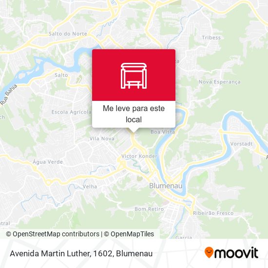 Avenida Martin Luther, 1602 mapa