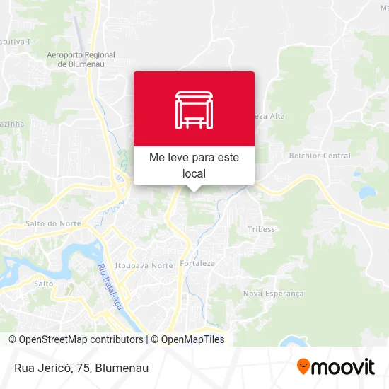 Rua Jericó, 75 mapa