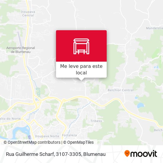 Rua Guilherme Scharf, 3107-3305 mapa