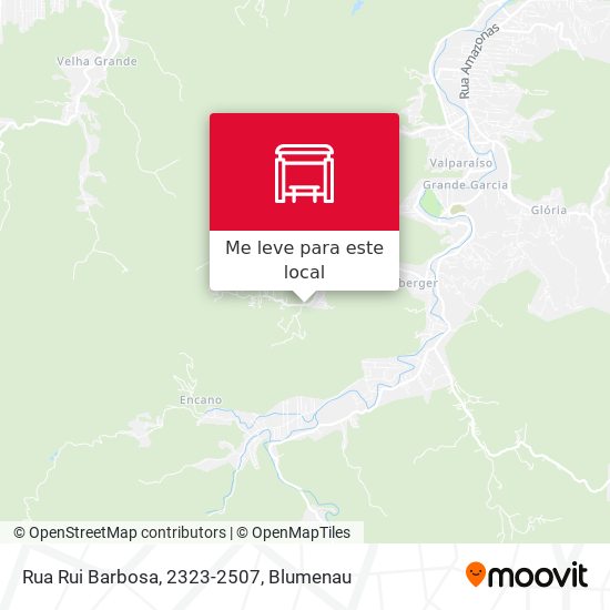 Rua Rui Barbosa, 2323-2507 mapa