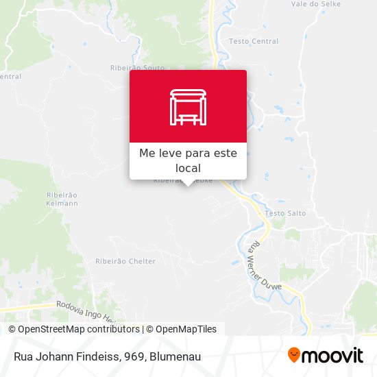 Rua Johann Findeiss, 969 mapa