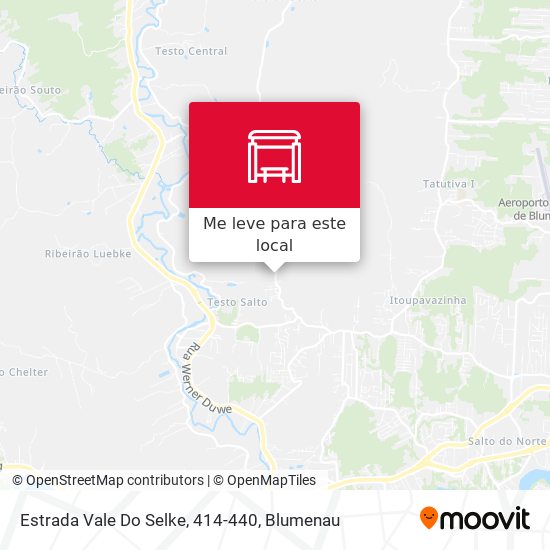 Estrada Vale Do Selke, 414-440 mapa