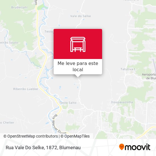 Rua Vale Do Selke, 1872 mapa