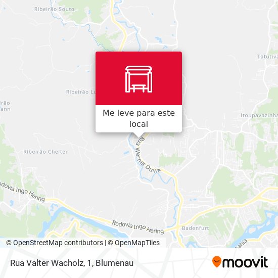 Rua Valter Wacholz, 1 mapa