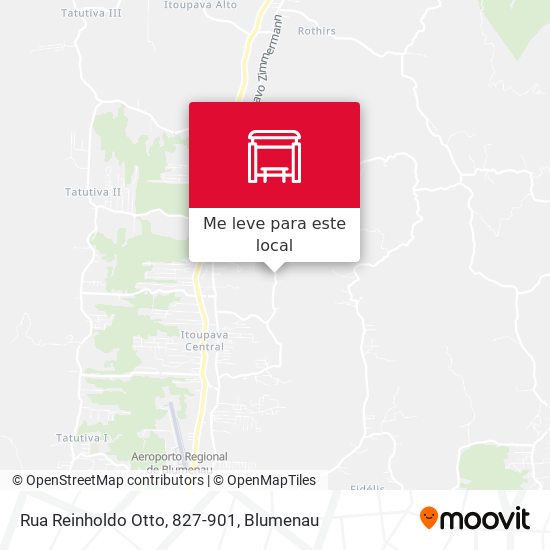 Rua Reinholdo Otto, 827-901 mapa