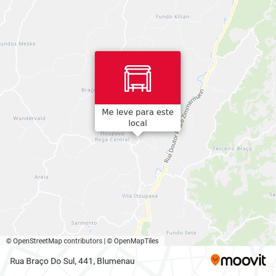 Rua Braço Do Sul, 441 mapa