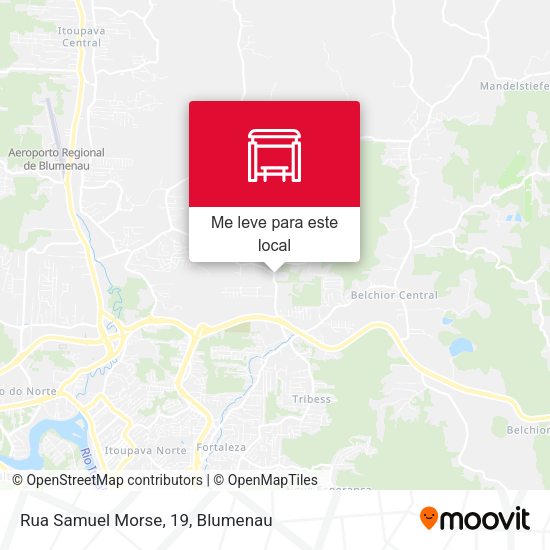 Rua Samuel Morse, 19 mapa