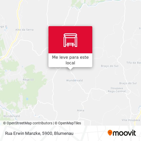 Rua Erwin Manzke, 5900 mapa