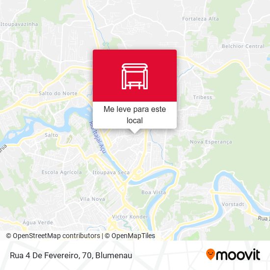 Rua 4 De Fevereiro, 70 mapa