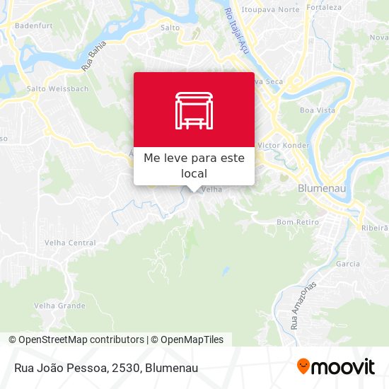 Rua João Pessoa, 2530 mapa