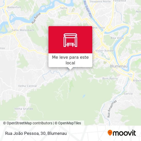 Rua João Pessoa, 30 mapa