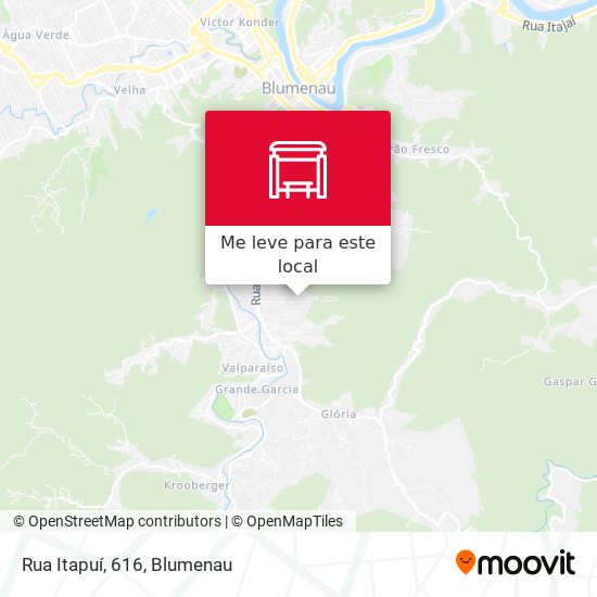 Rua Itapuí, 616 mapa