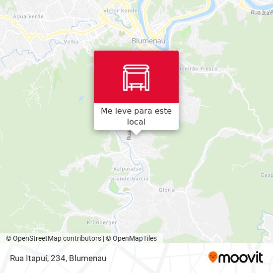 Rua Itapuí, 234 mapa