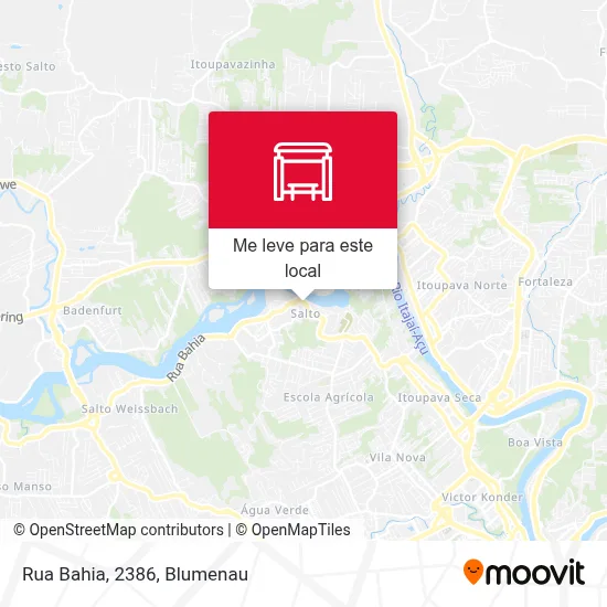 Rua Bahia, 2386 mapa