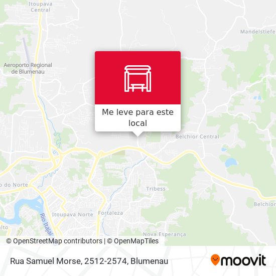 Rua Samuel Morse, 2512-2574 mapa