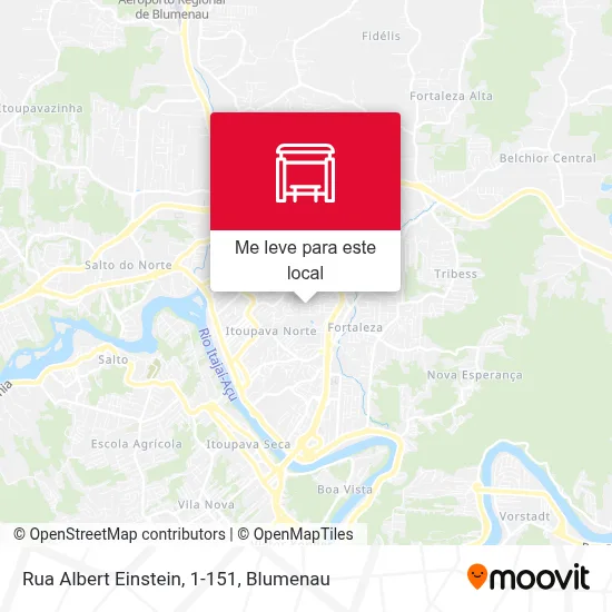 Rua Albert Einstein, 1-151 mapa