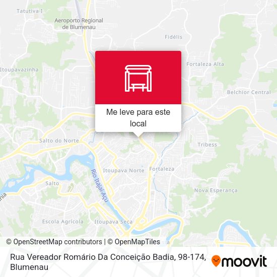 Rua Vereador Romário Da Conceição Badia, 98-174 mapa