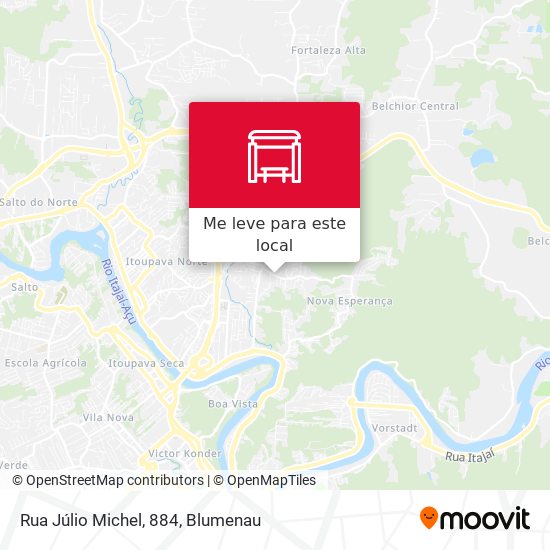 Rua Júlio Michel, 884 mapa