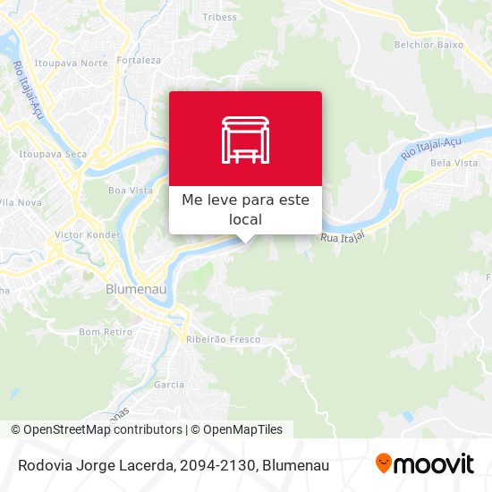 Rodovia Jorge Lacerda, 2094-2130 mapa