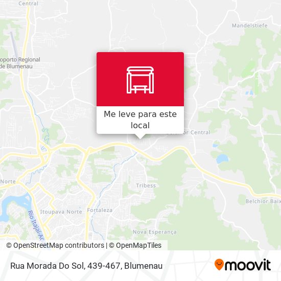 Rua Morada Do Sol, 439-467 mapa