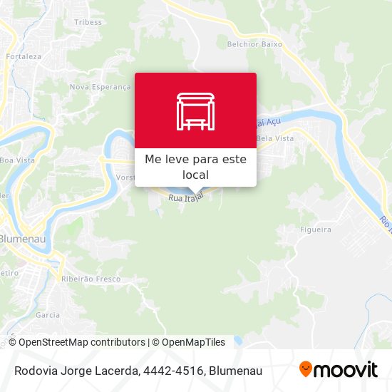 Rodovia Jorge Lacerda, 4442-4516 mapa