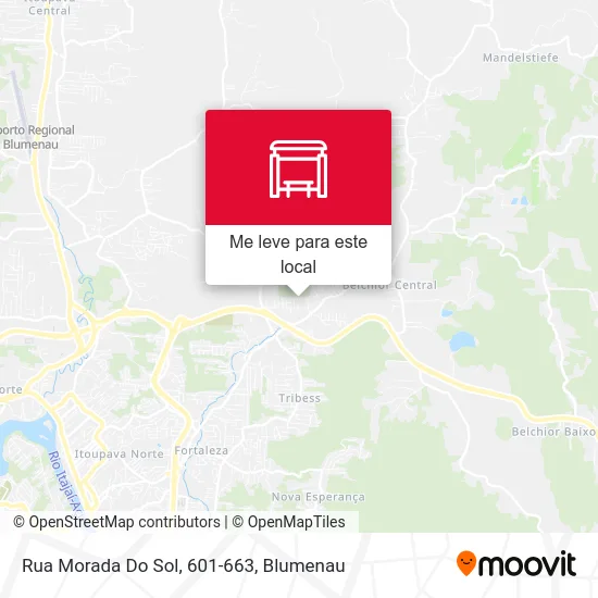 Rua Morada Do Sol, 601-663 mapa