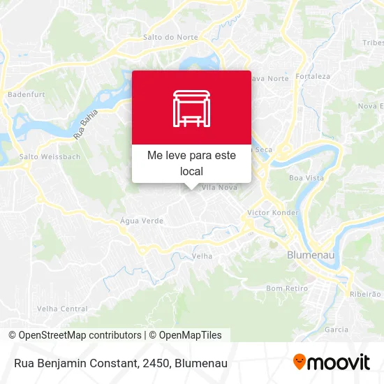 Rua Benjamin Constant, 2450 mapa