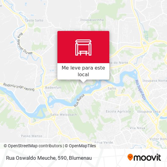 Rua Oswaldo Meuche, 590 mapa