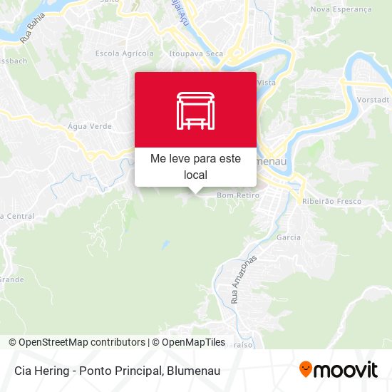 Cia Hering - Ponto Principal mapa