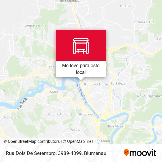 Rua Dois De Setembro, 3989-4099 mapa