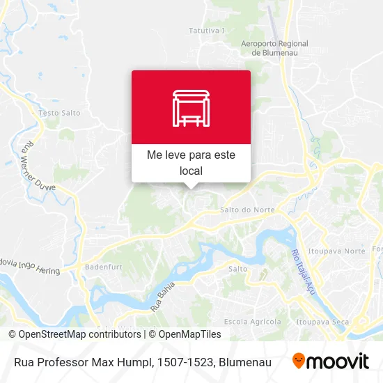 Rua Professor Max Humpl, 1507-1523 mapa