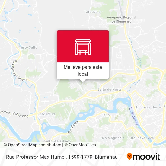 Rua Professor Max Humpl, 1599-1779 mapa